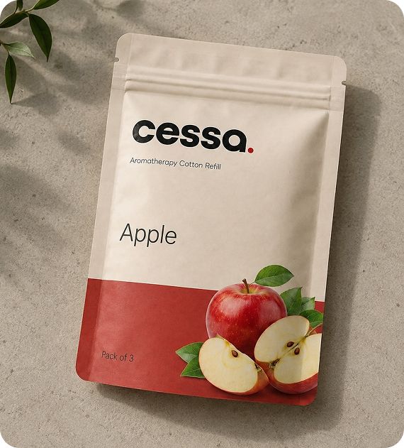 Cessa Flavor Aromatherapy Refill, Apple flavor
